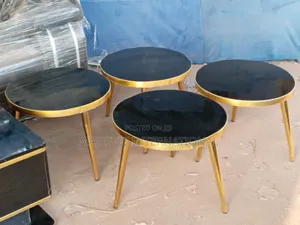 Center Table and Side Stools
