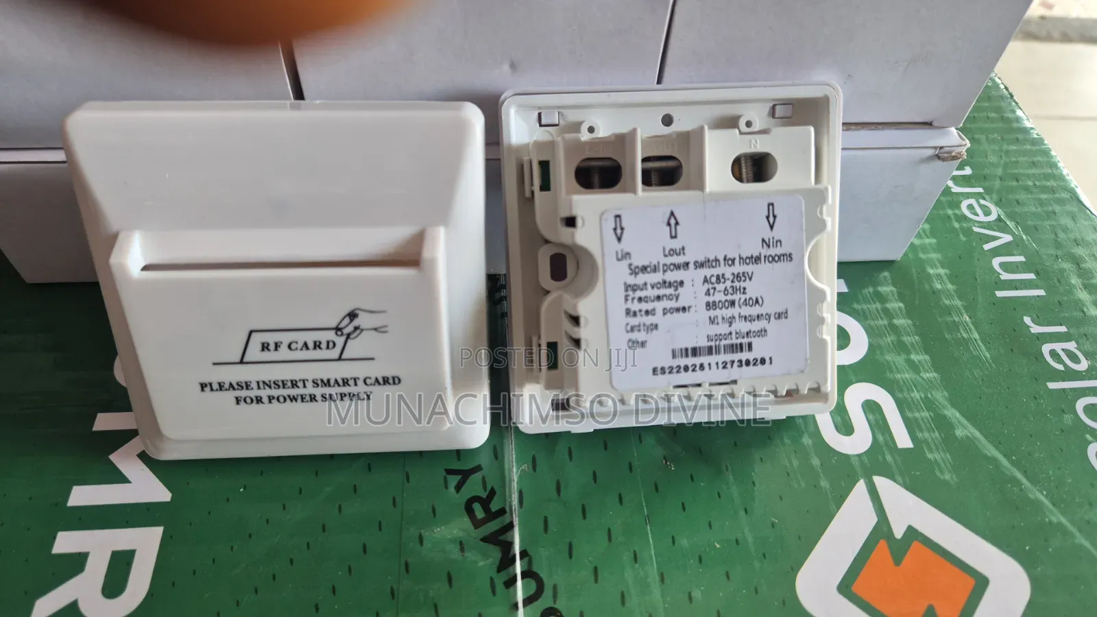 40ah Programmable Key Card Switch 8800w