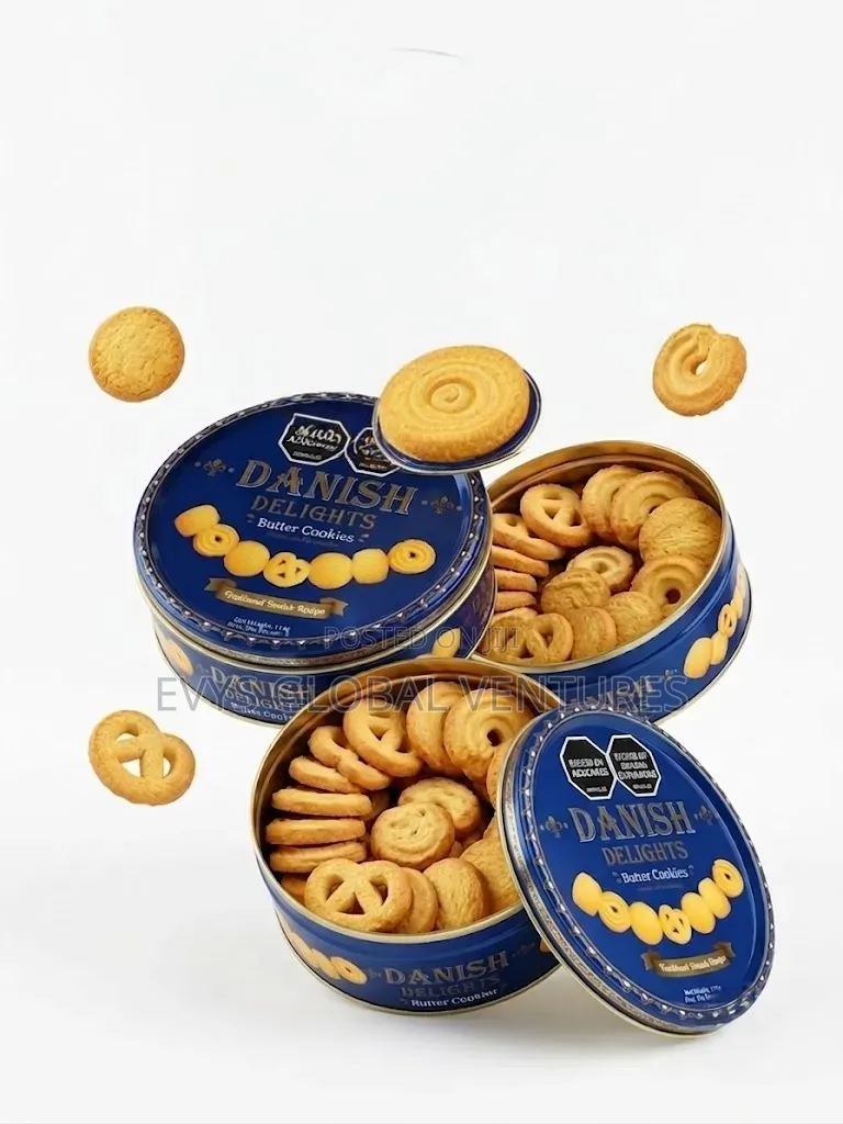 Danish Butter Biscuits - 3 Packs