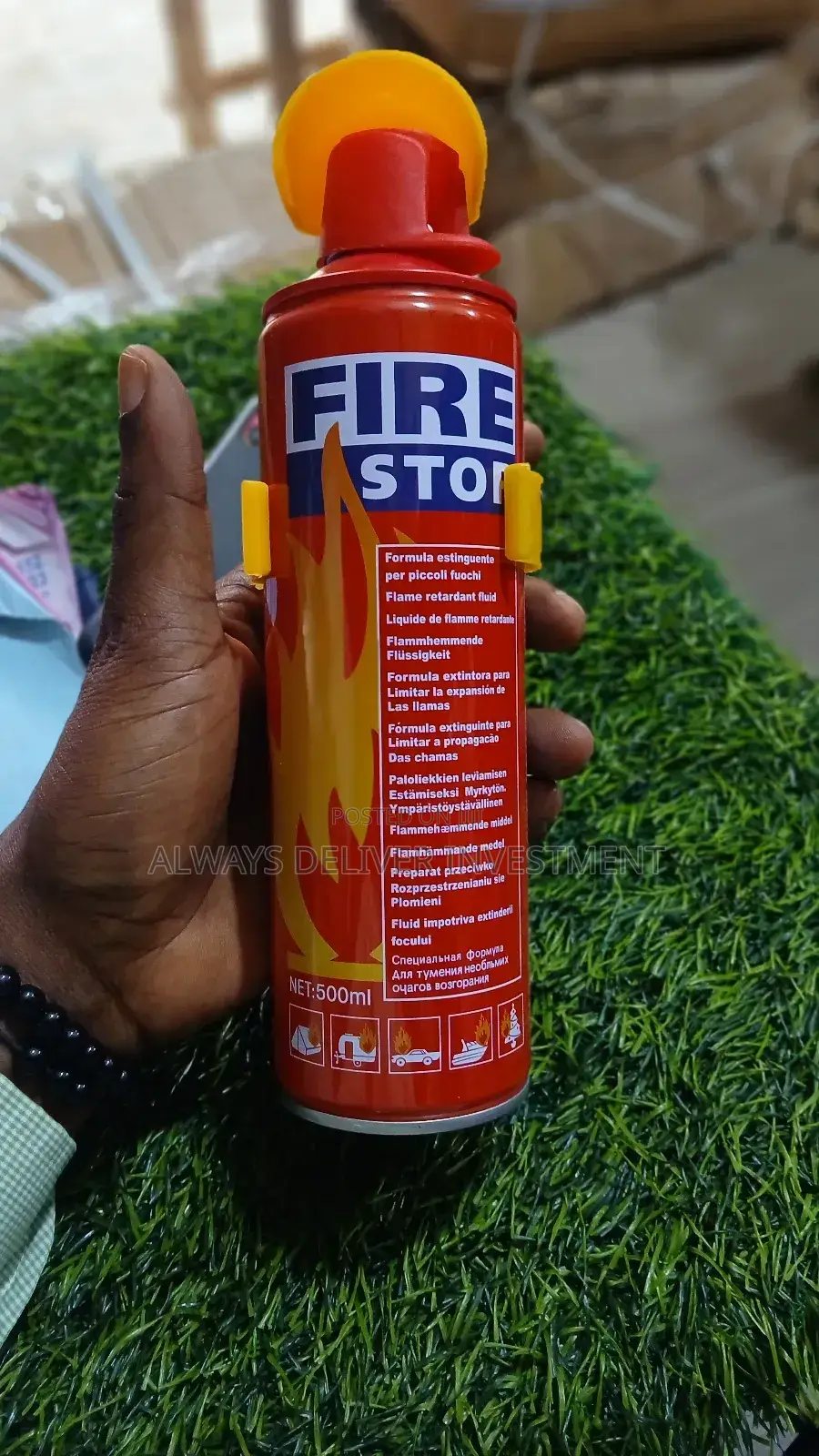 Firestop Extinguisher