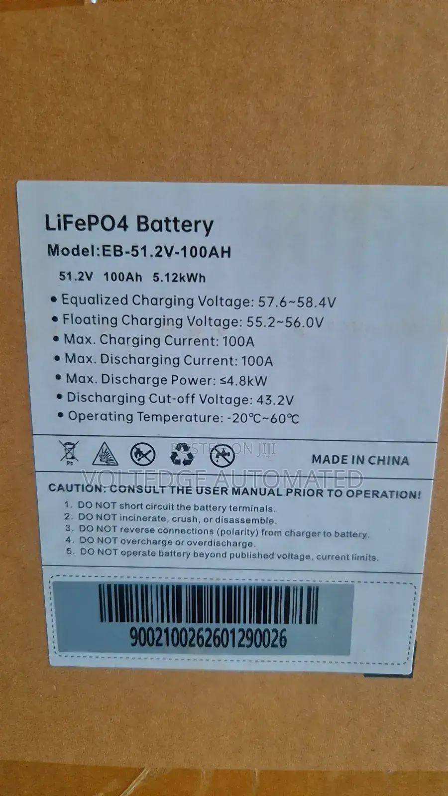 5kwh Sumry Lithium Battery