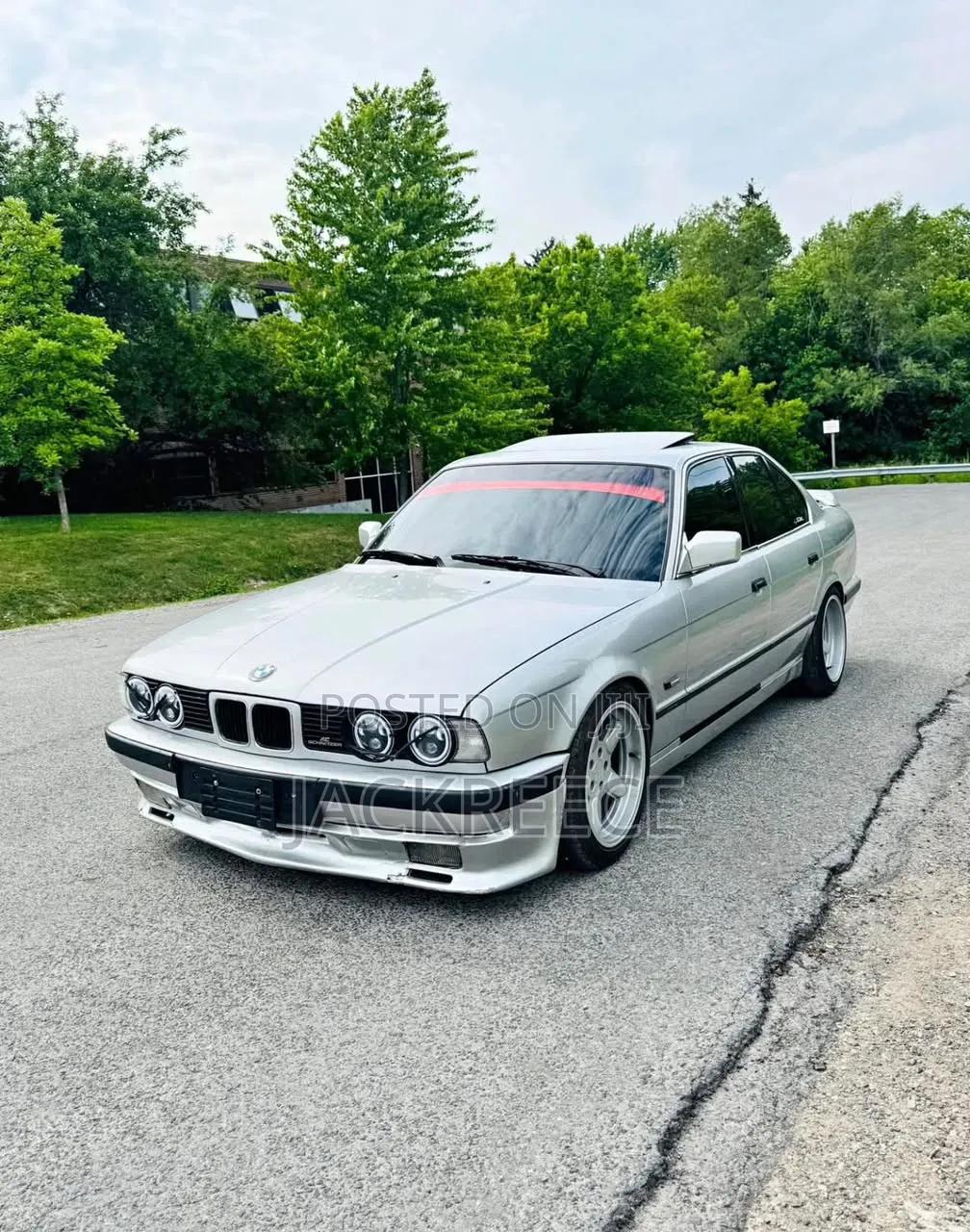 BMW 5 Series 1990 White