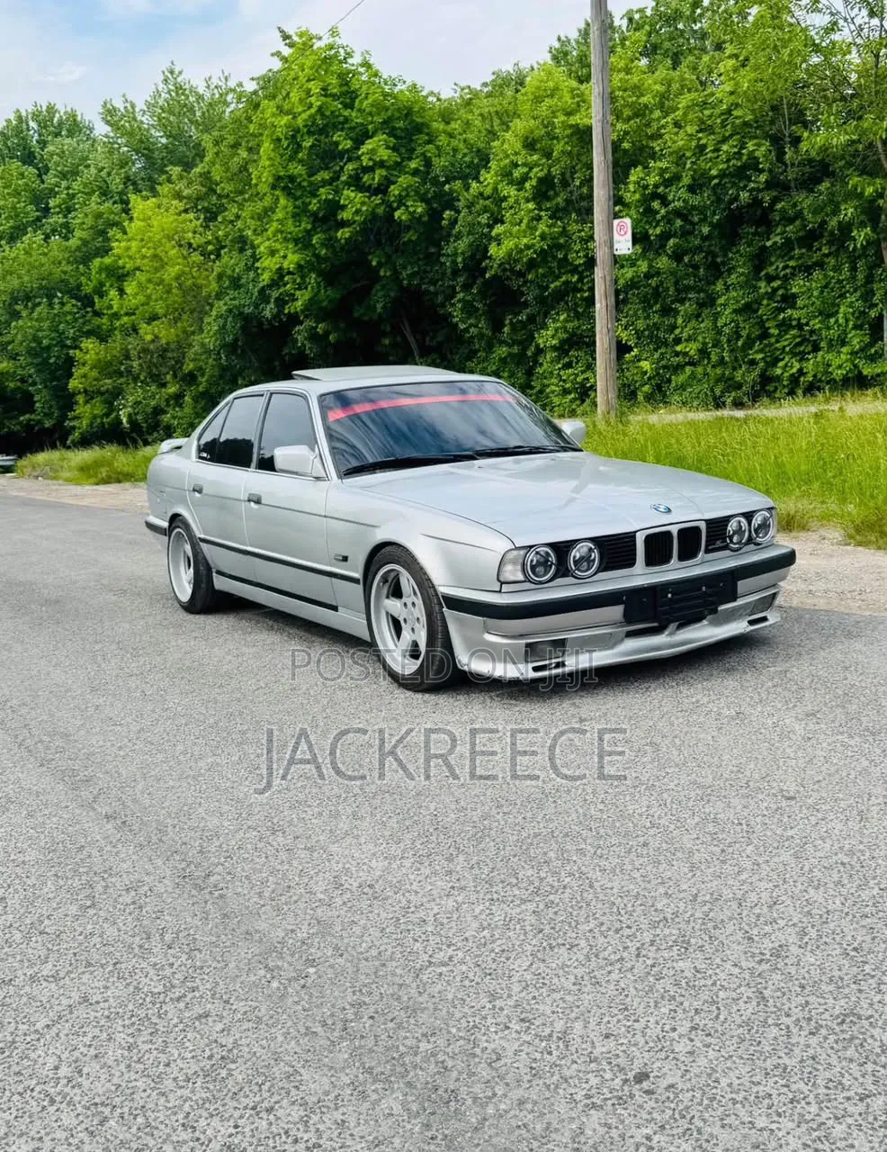 BMW 5 Series 1990 White