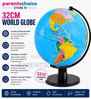 32cm World Globe