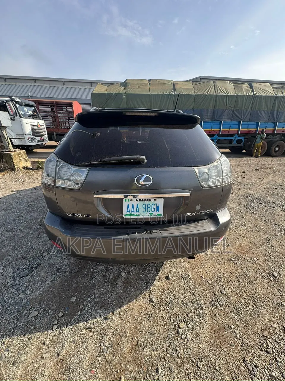 Lexus RX 2008 Matt Black
