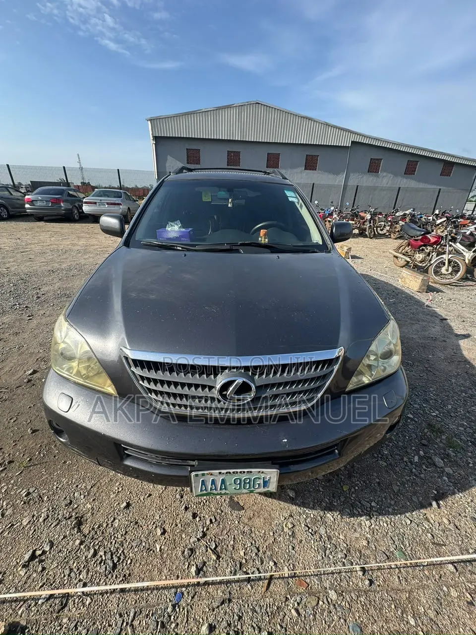 Lexus RX 2008 Matt Black