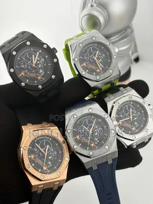 Ap Quality Rubber Wristwatch