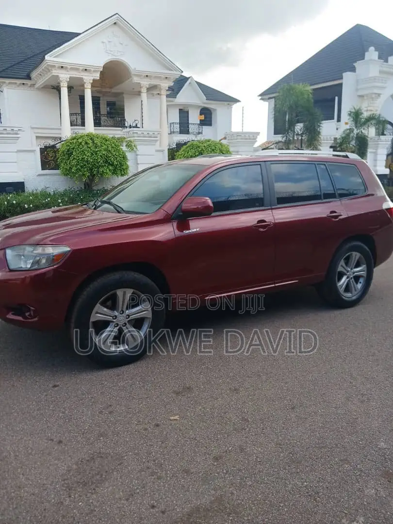 Toyota Highlander 2011 Red
