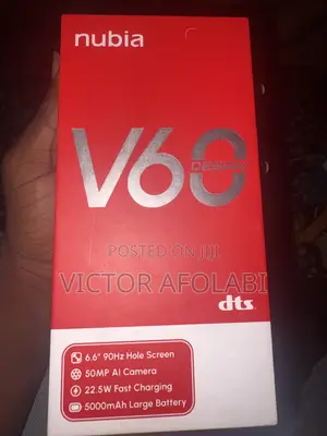 ZTE nubia V60 256 GB Yellow