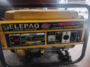 Elepaq Sv6800 5.0kva Gasoline Generator – Strong and Working Perfectly