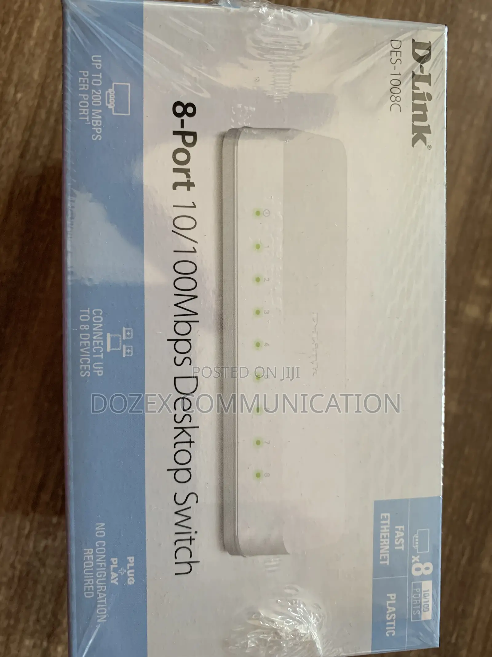 Dlink 8port 10/100mbps Switch