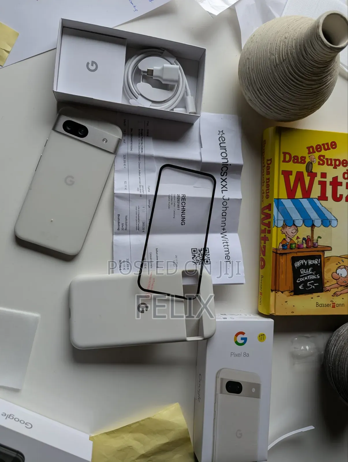 Google Pixel 8a 128 GB White