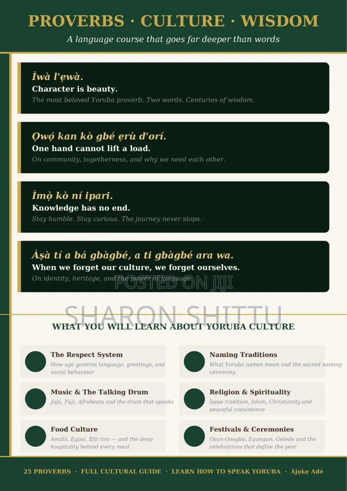 Learn Yoruba