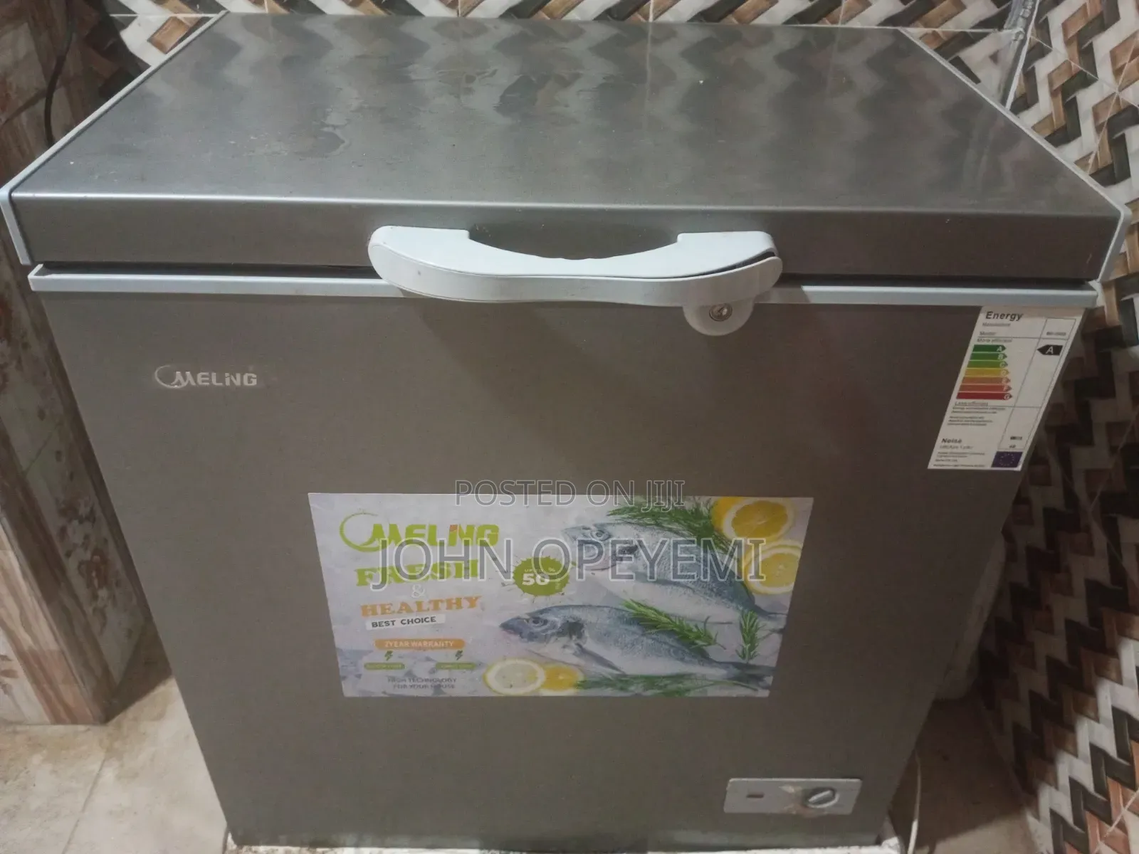A Very Clean and Perfect Deep Freezer