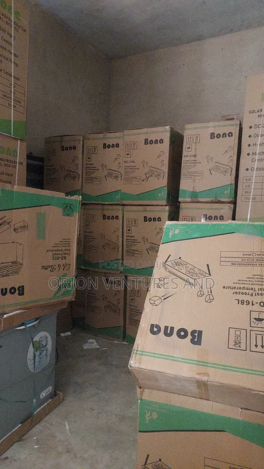 218 Liters Bona Solar Dc Freezer