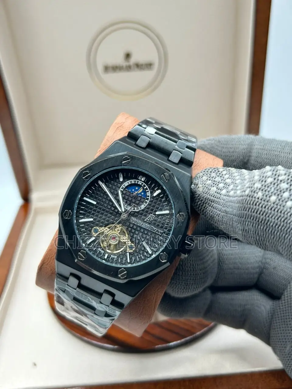 Audemars Piguet Quality Luxury Men Automatic Engine Wristwatch