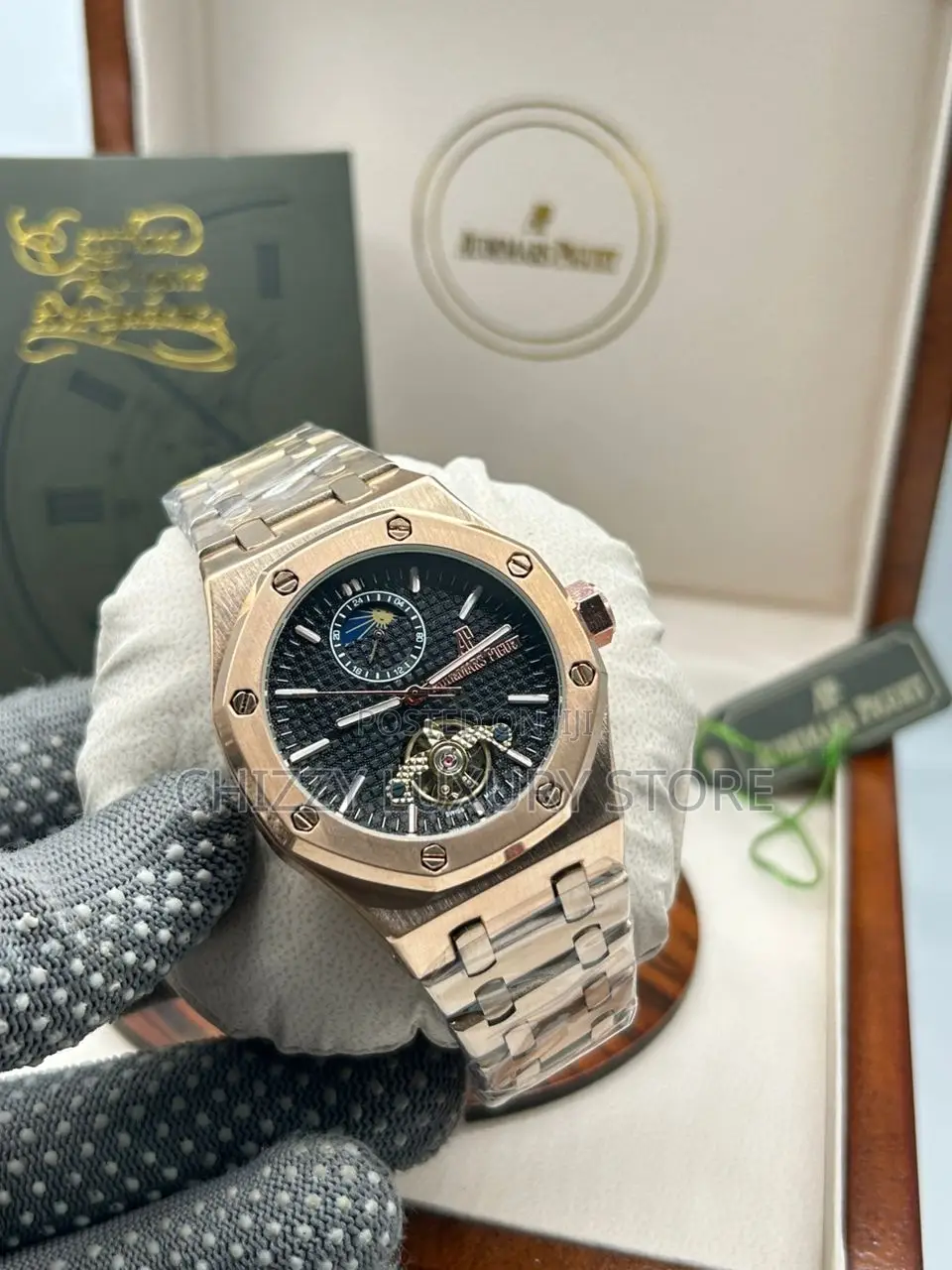Audemars Piguet Quality Luxury Men Automatic Engine Wristwatch