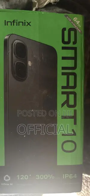 Infinix Smart 10 64 GB Black