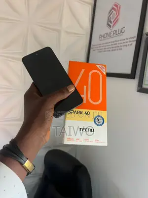 Tecno Spark 40 128 GB Black