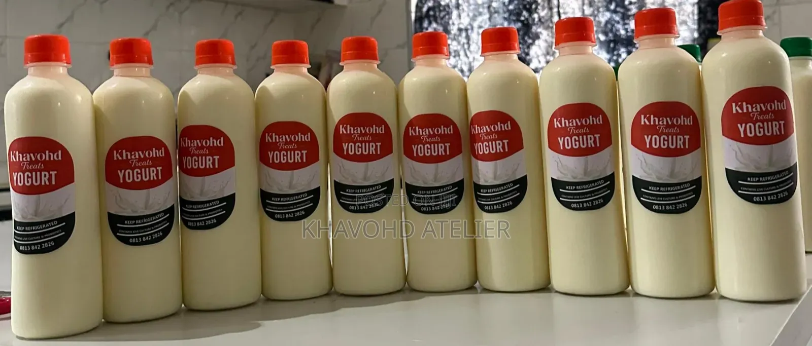 Khavohd Regular Yogurt (500ml)