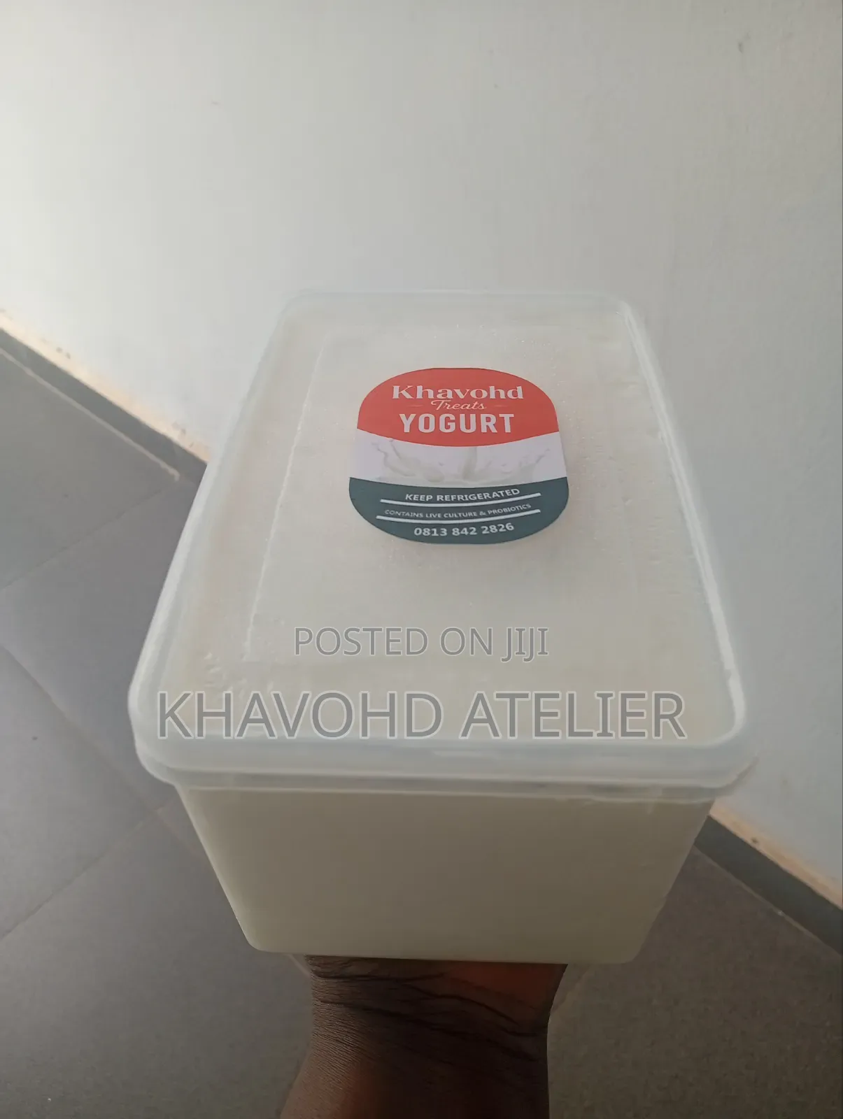 Khavohd Regular Yogurt (500ml)