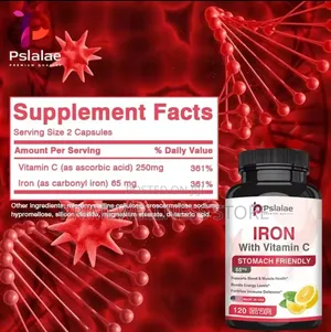 Iron With Vitamin C Stomach Friendly 65mg