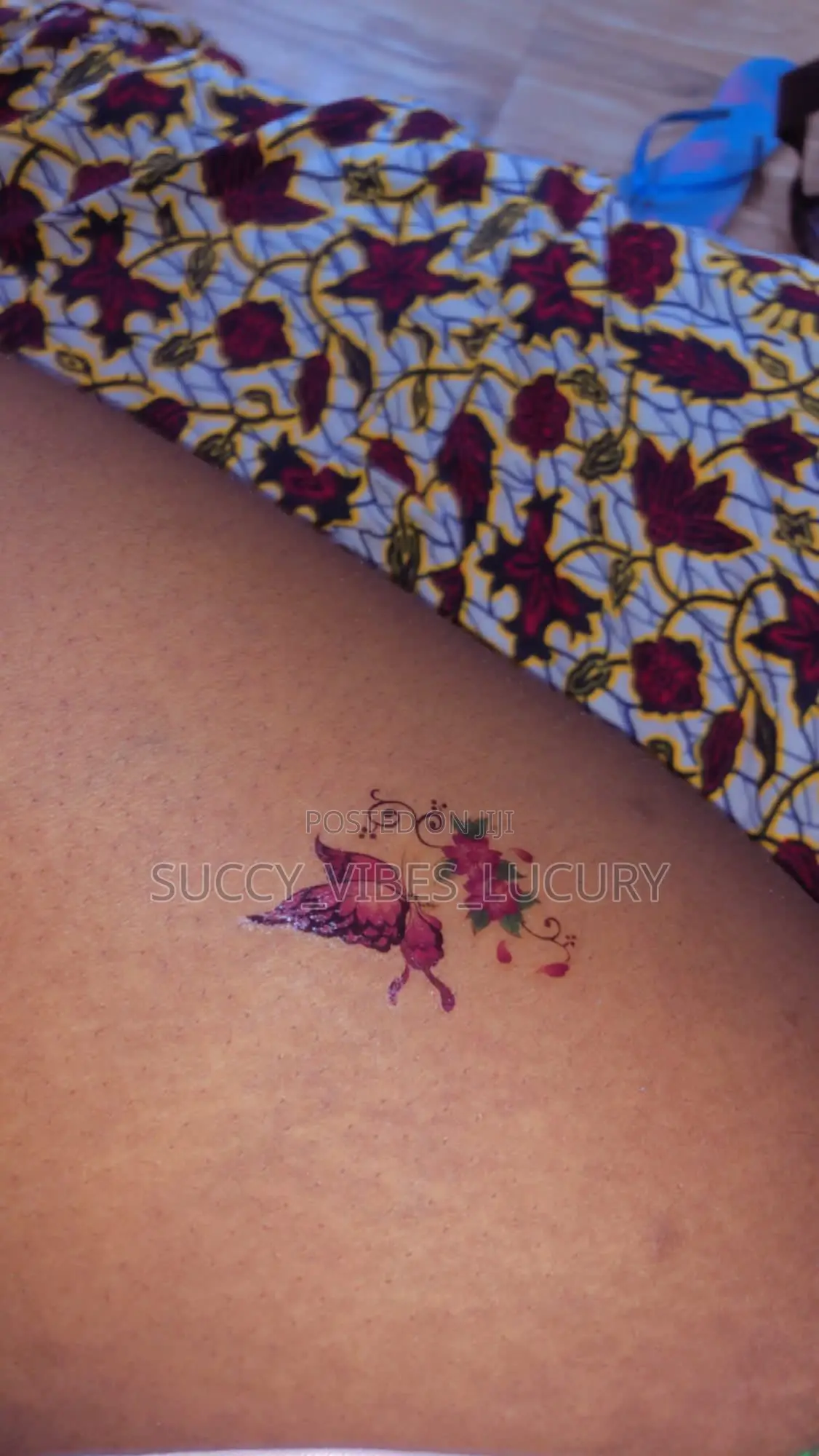 Small Size Temporary Tattoo