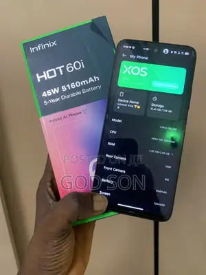 Infinix Hot 60i 128 GB Black