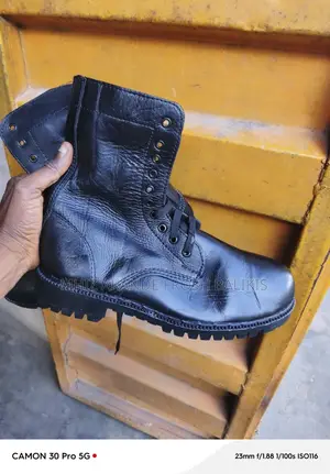 Leather Security Boot