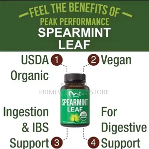 Spearmint Leaf Capsules 1000mg
