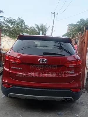 Hyundai Santa Fe Limited 4dr SUV (3.3L 6cyl 6A) 2014 Red