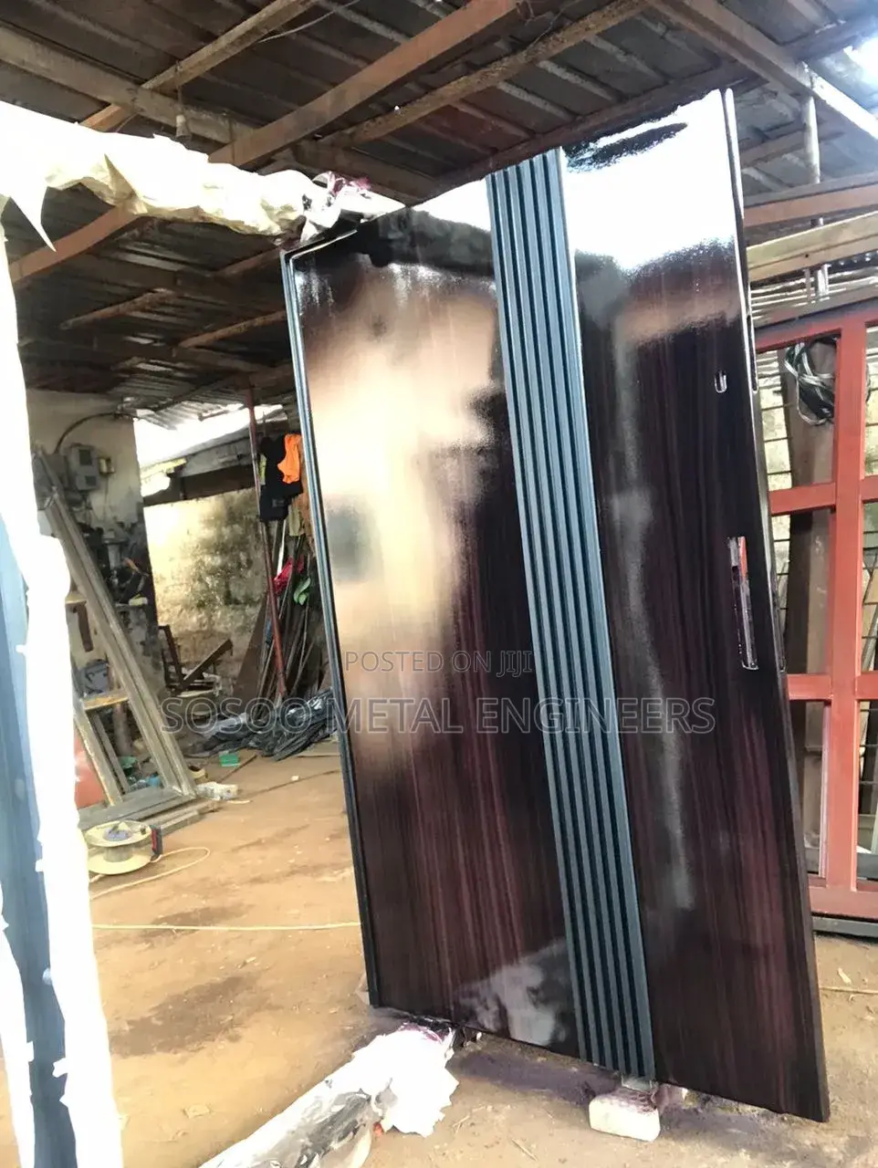 Pivot Bullet Proof Fingerprint Doors