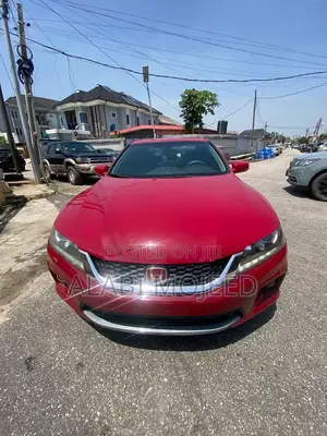 Honda Accord EX-L V-6 2dr Coupe (3.5L 6cyl 6A) 2014 Red