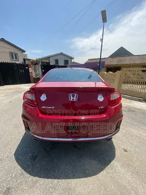 Honda Accord EX-L V-6 2dr Coupe (3.5L 6cyl 6A) 2014 Red