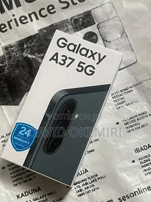New Samsung Galaxy A37 128 GB Black