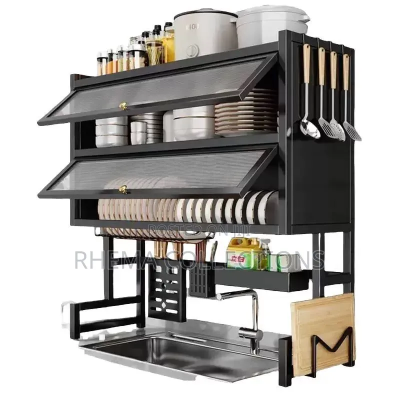Double Layer Over the Sink Rack