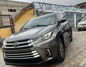 Toyota Highlander XLE 4x4 V6 (3.5L 6cyl 8A) 2017 Gray