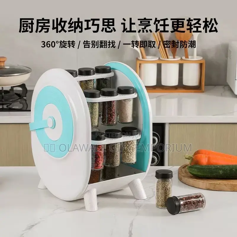 Rotating Spice Rack