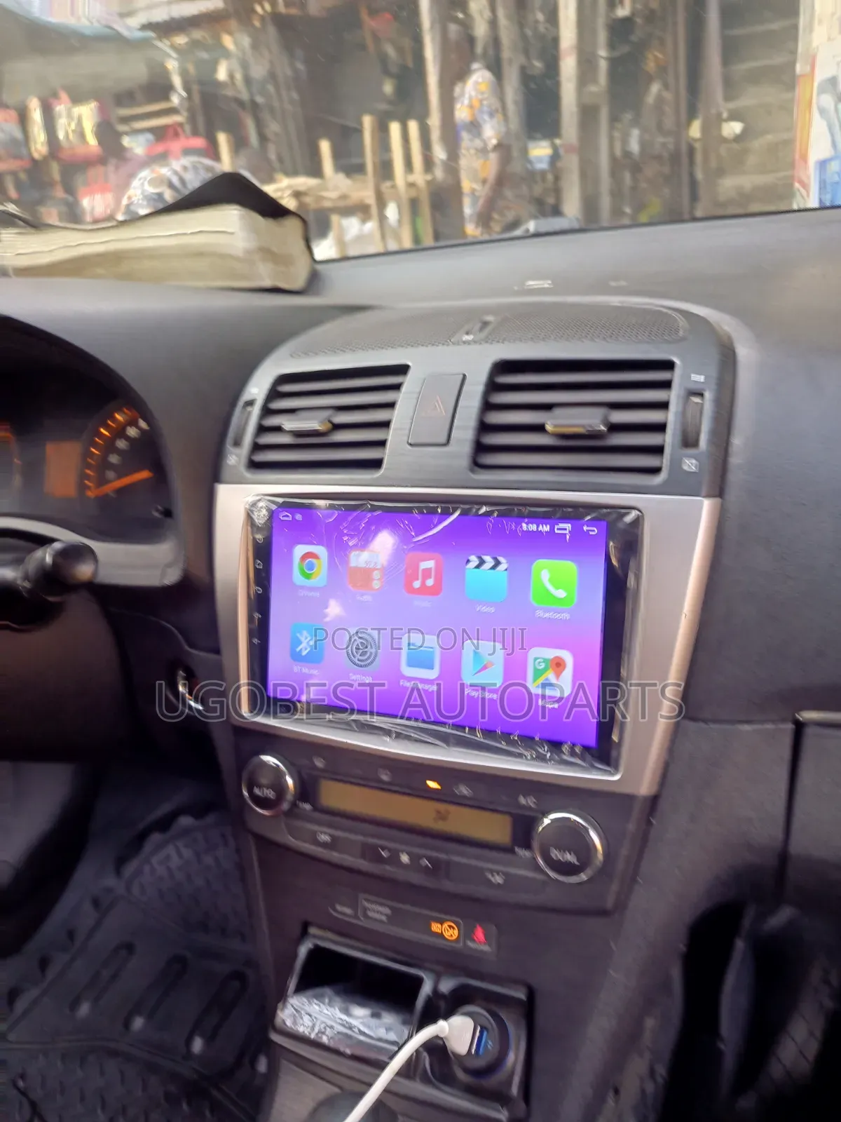 Toyota Avensis Android Screen 2012 Model / GPS Navigation System (Map)