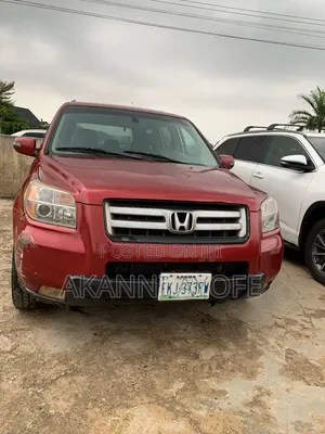 Honda Pilot EX-L 4x4 (3.5L 6cyl 5A) 2008 Red
