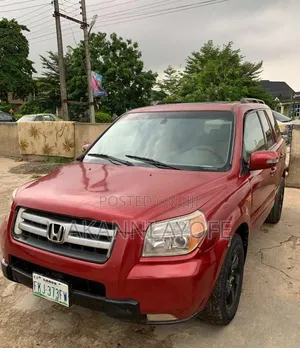 Honda Pilot EX-L 4x4 (3.5L 6cyl 5A) 2008 Red