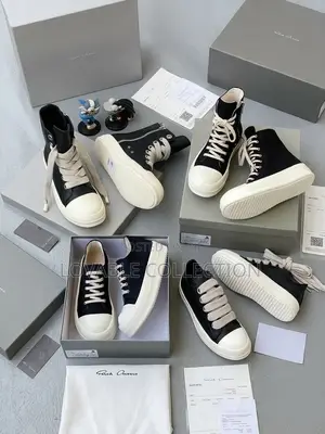Rick Owens Avant-Garde Sneakers