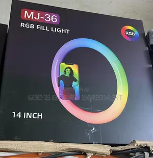 Mini 15 Colors RGB Led Ring Light 14 Inch Selfie/Video Lamp With Stand