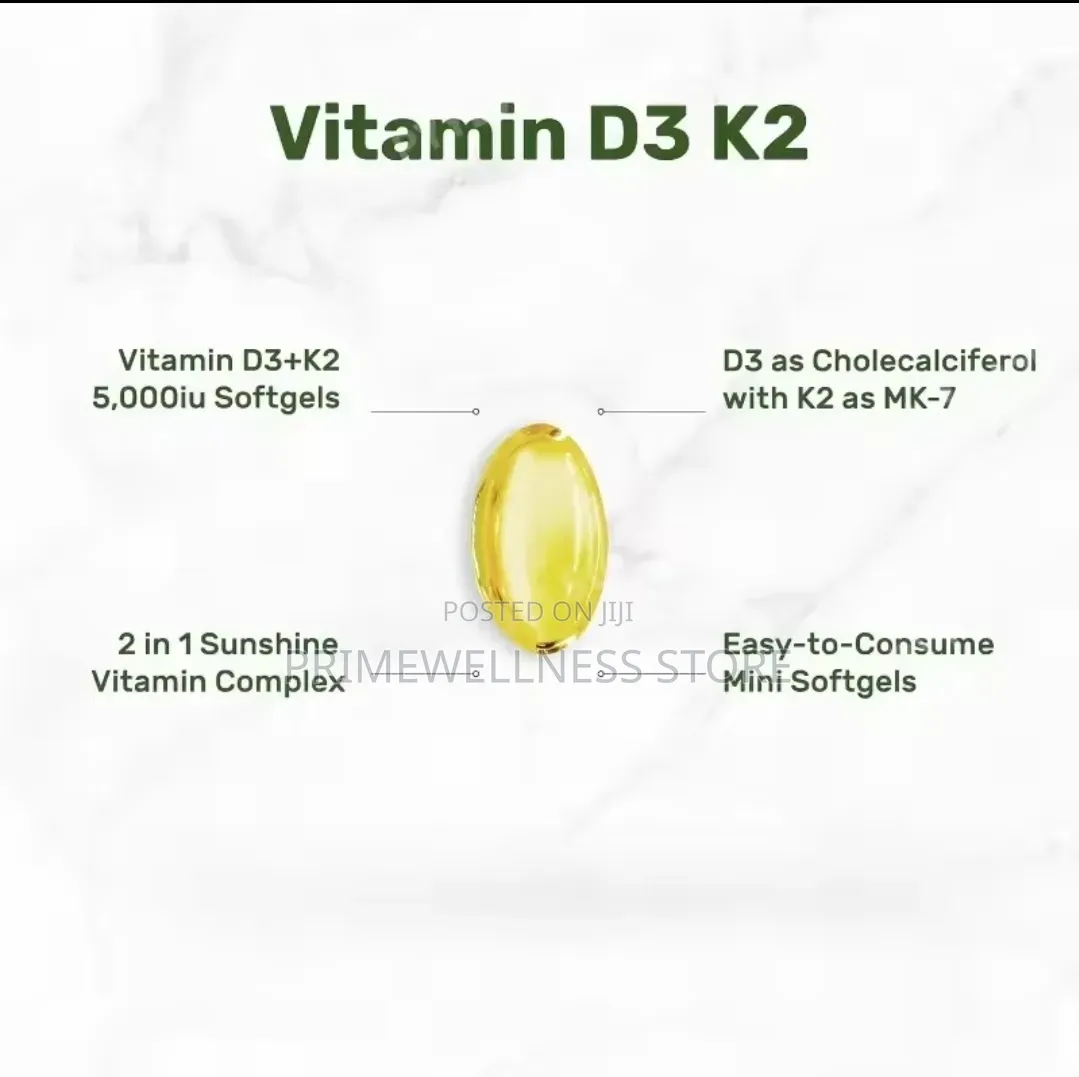 Vitamin D3 +, 2 in 1 Support 250 Soft Gel