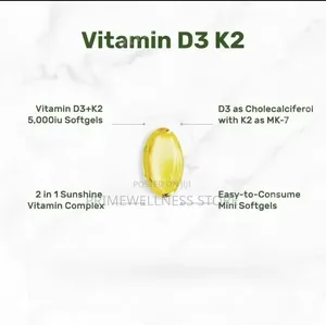 Vitamin D3 +, 2 in 1 Support 250 Soft Gel
