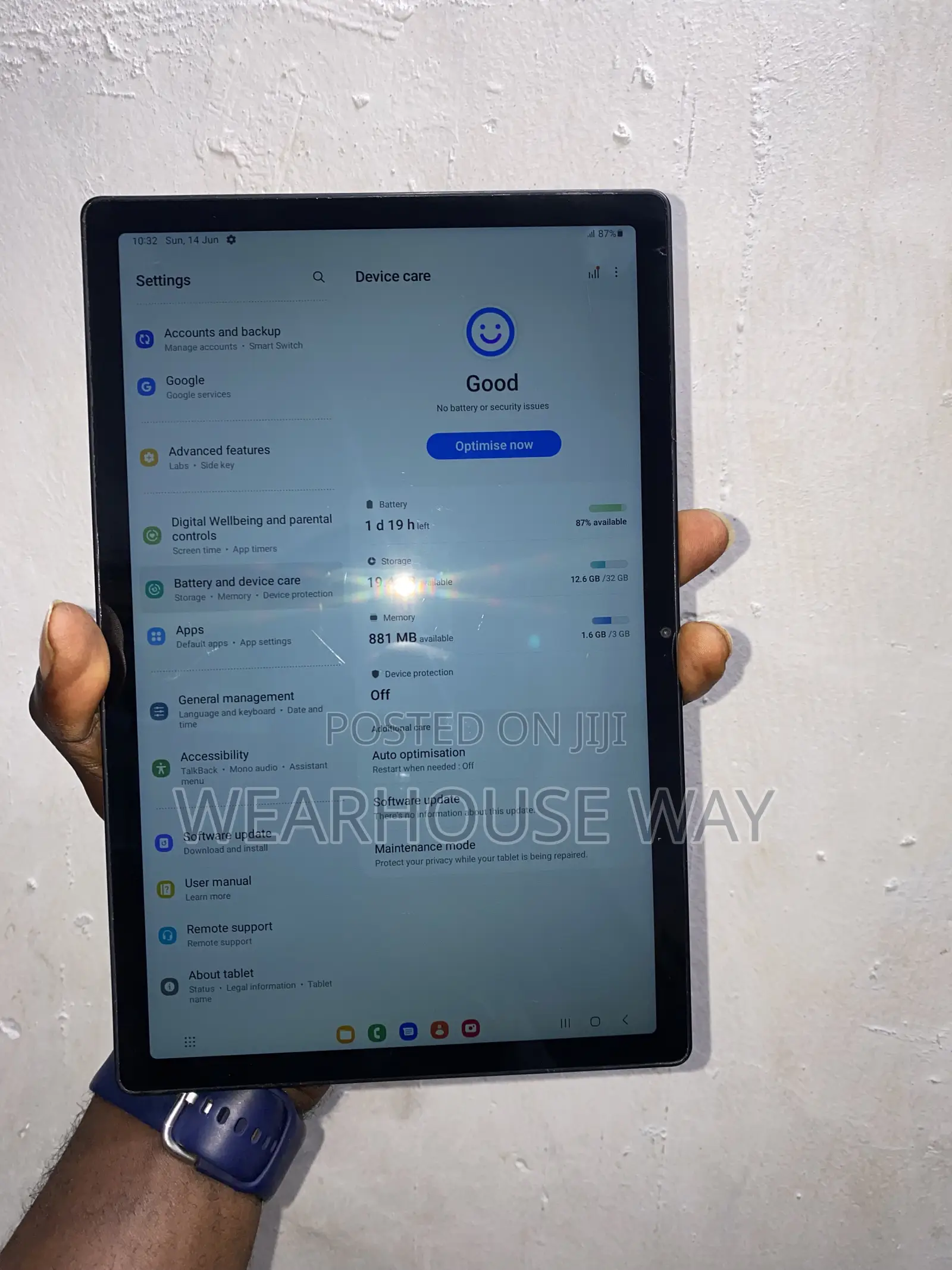 Samsung Galaxy Tab A8 10.5 2021 32 GB Black