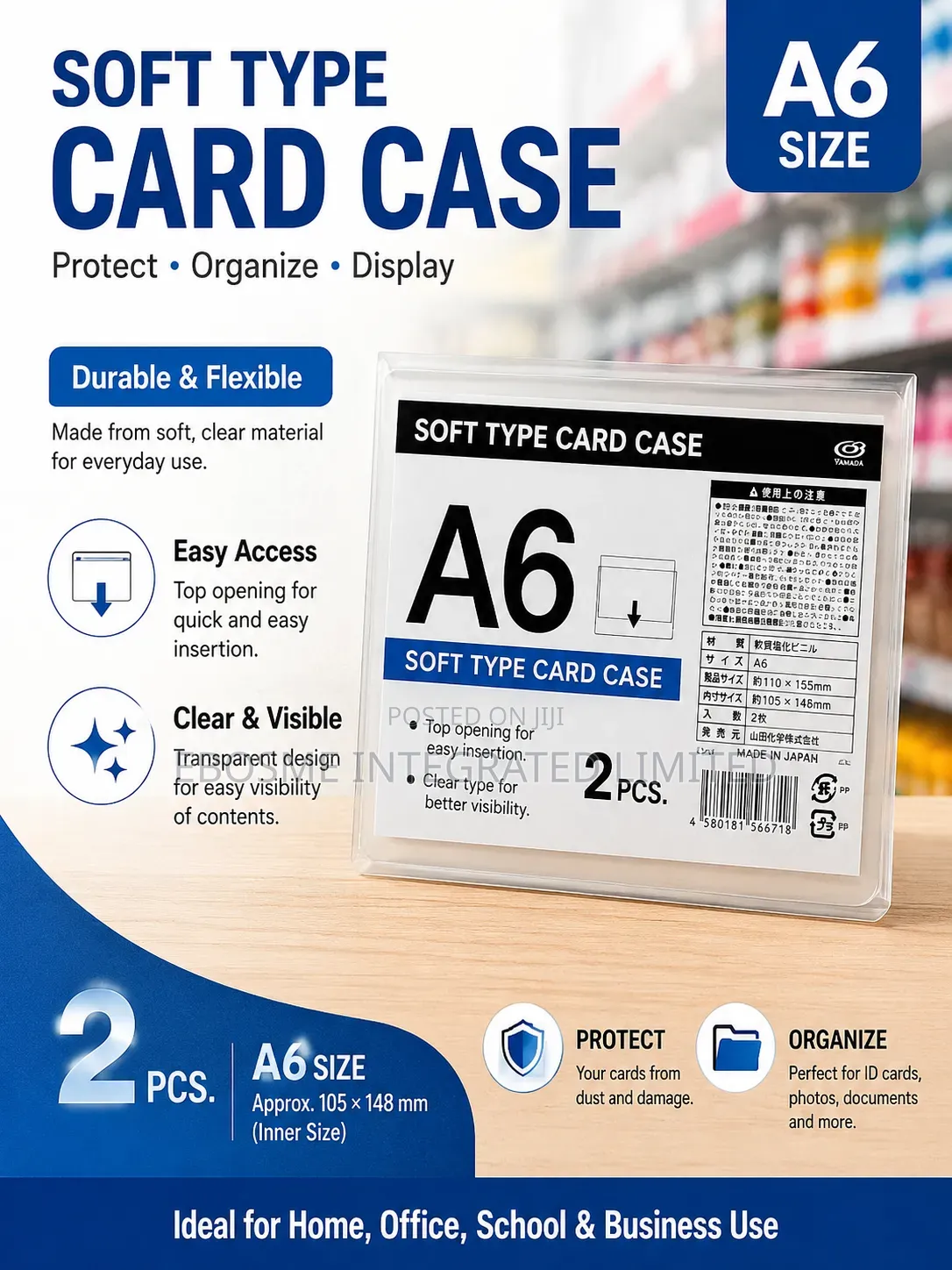 Soft Type Card Case A6