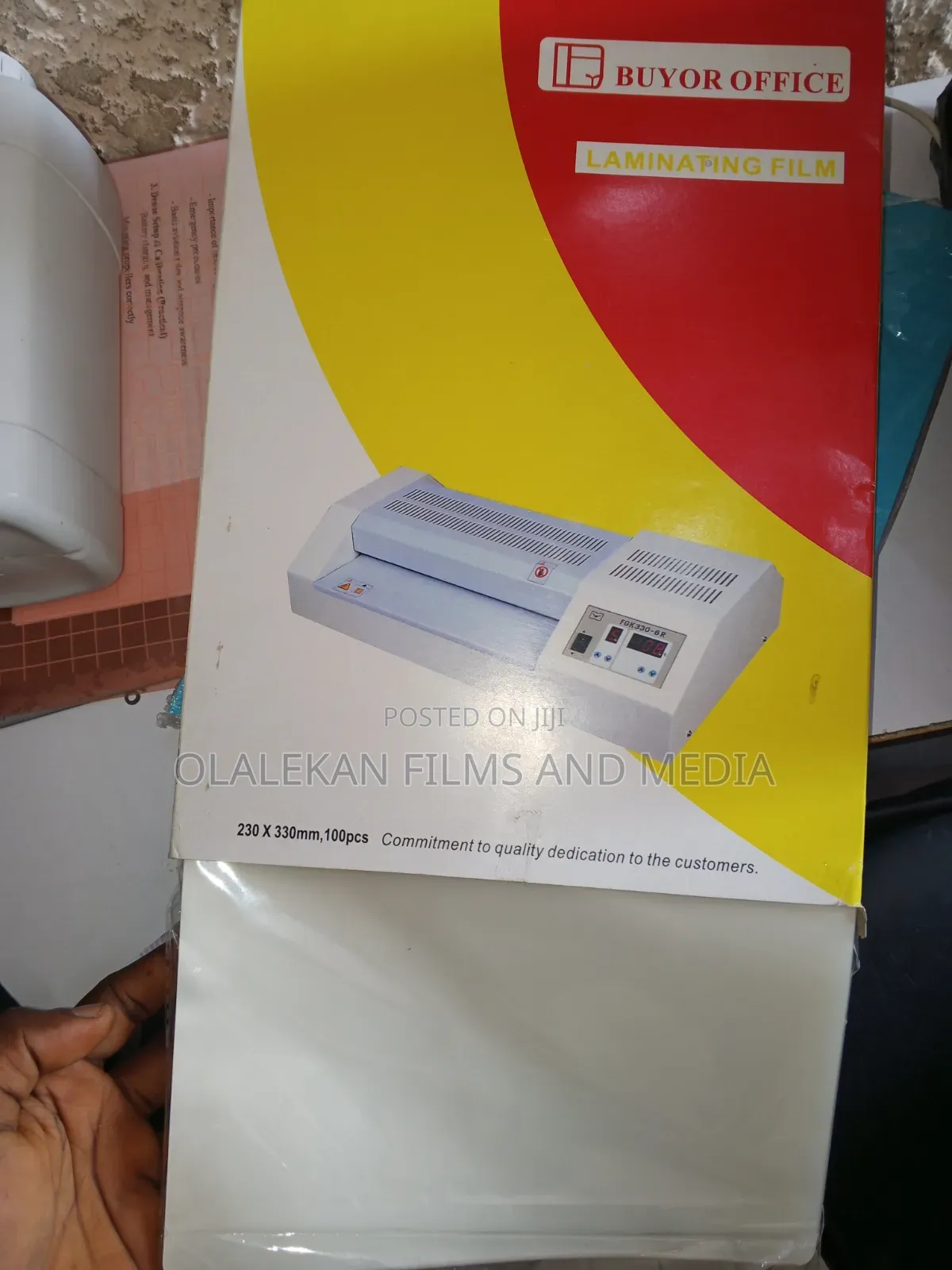 Laminating Machine + Film for Sale