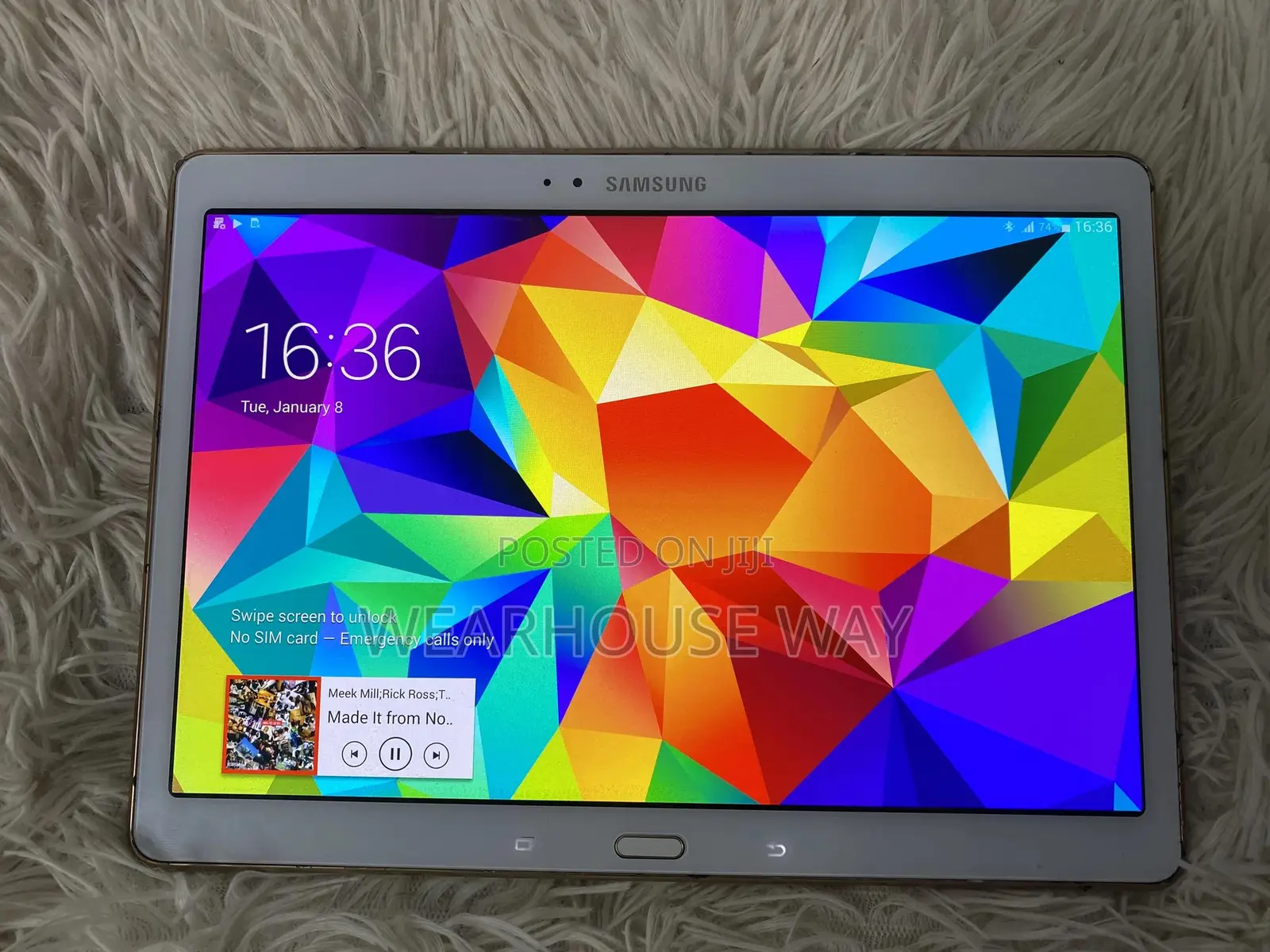 Samsung Galaxy Tab S 10.5 LTE 16 GB White
