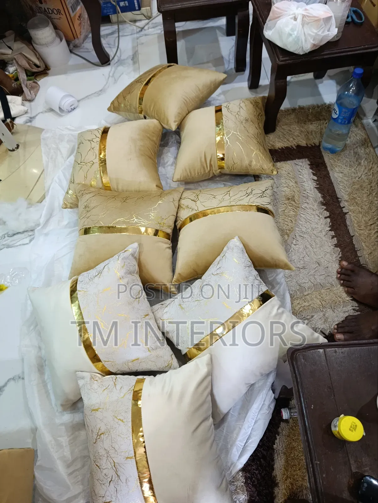 Beautiful Soft, Cuddly Square and Cone Shape Throw Pillows